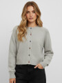 Cardigan Brinara Gris Melange Medio
