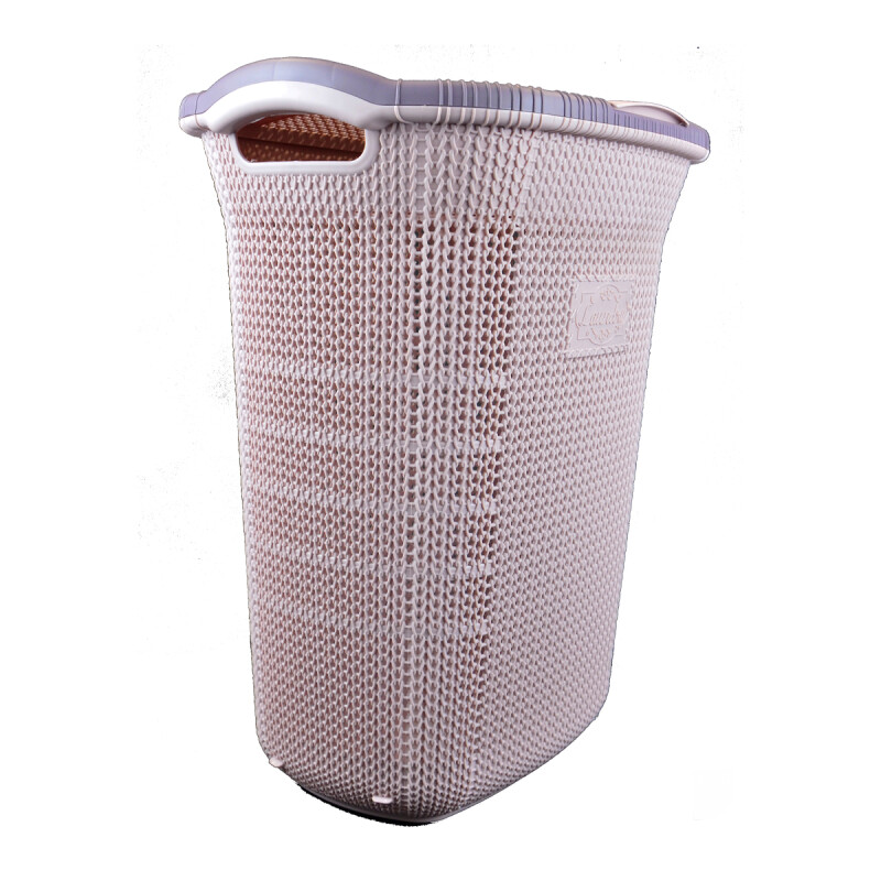 Cesto para ropa 65 lts ROSA CLARO