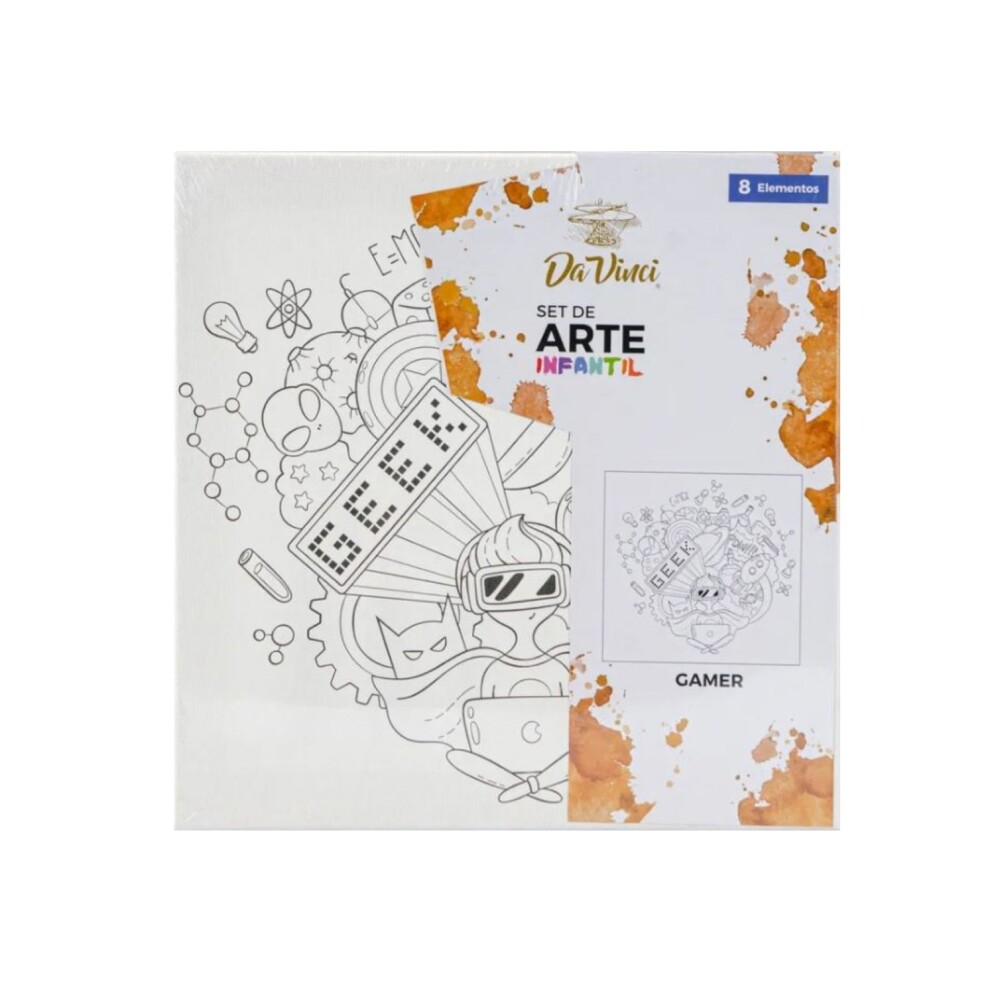 Set Bastidor Con Pinturas Davinci- Gamer SET BASTIDOR CON PINTURAS DAVINCI 16002-2 GAMER