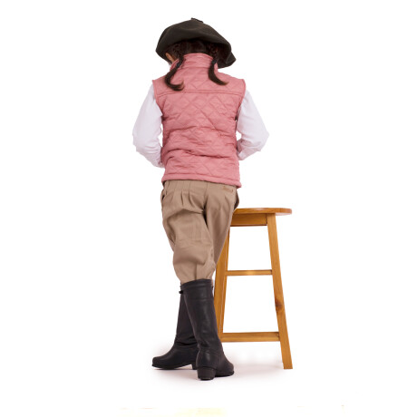 Chaleco Capitoneado de niño Rosa