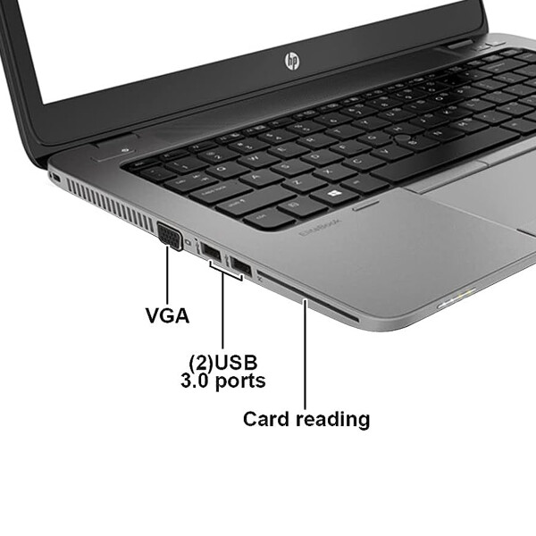 Notebook Hp Elitebook 840 G1 I5/ 8 Gb Ram/ 512 Gb Ssd NOTEBOOK RFPL HP EB 840 I5/8GB/512GB/14