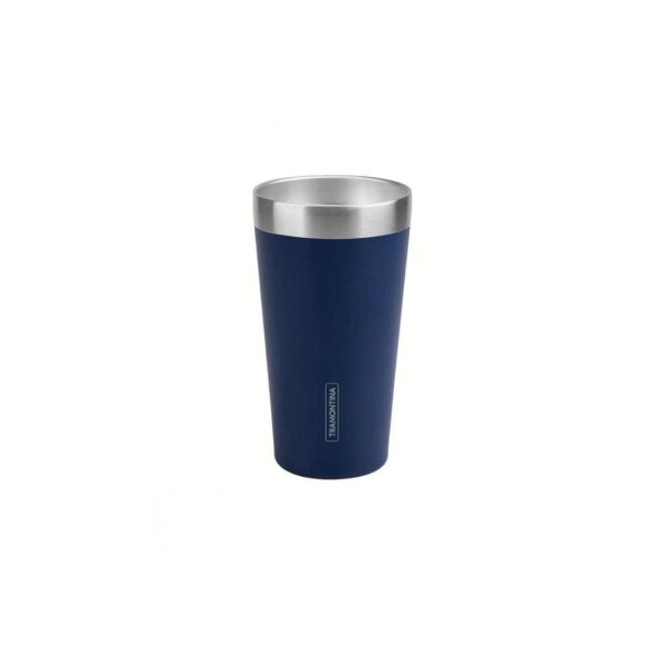 VASO TERMICO TRAMONTINA ACERO INOXIDABLE 420ML AZUL