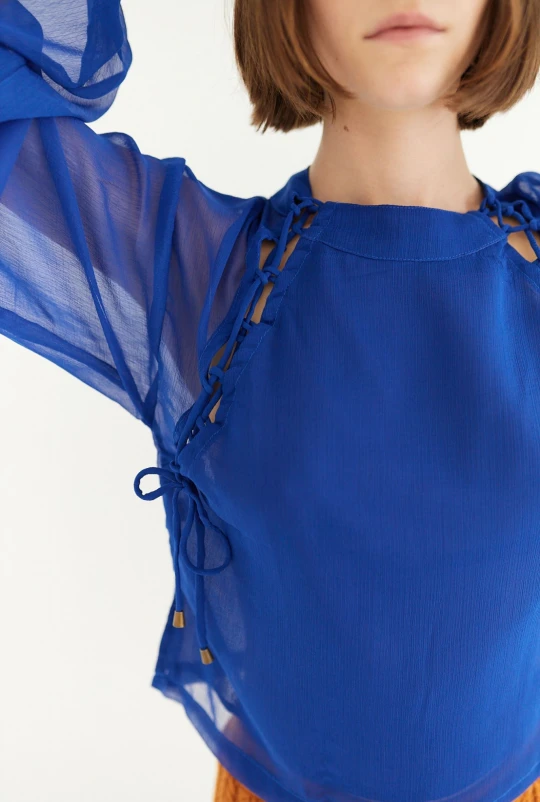Blusa Rita Azul