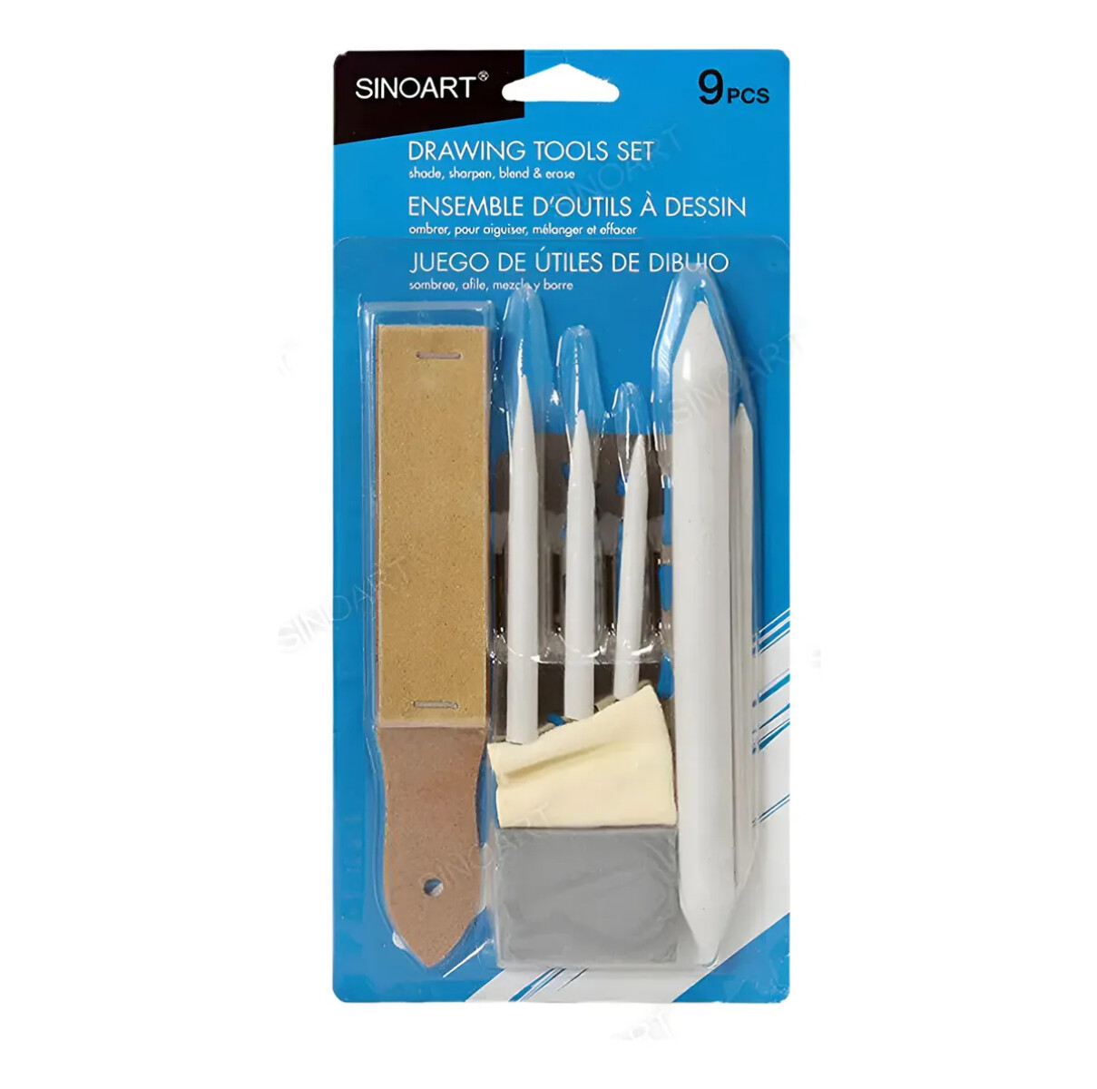 Set de Dibujo Sinoart 9 pcs 