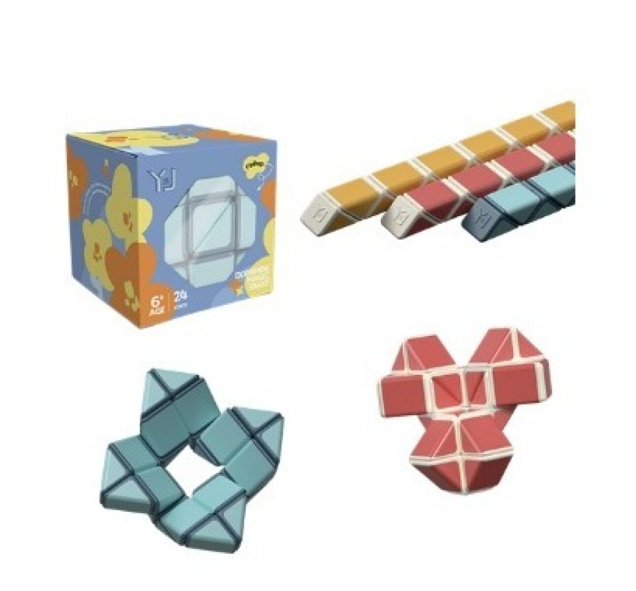 Cubo Origami Serpiente Mágica 