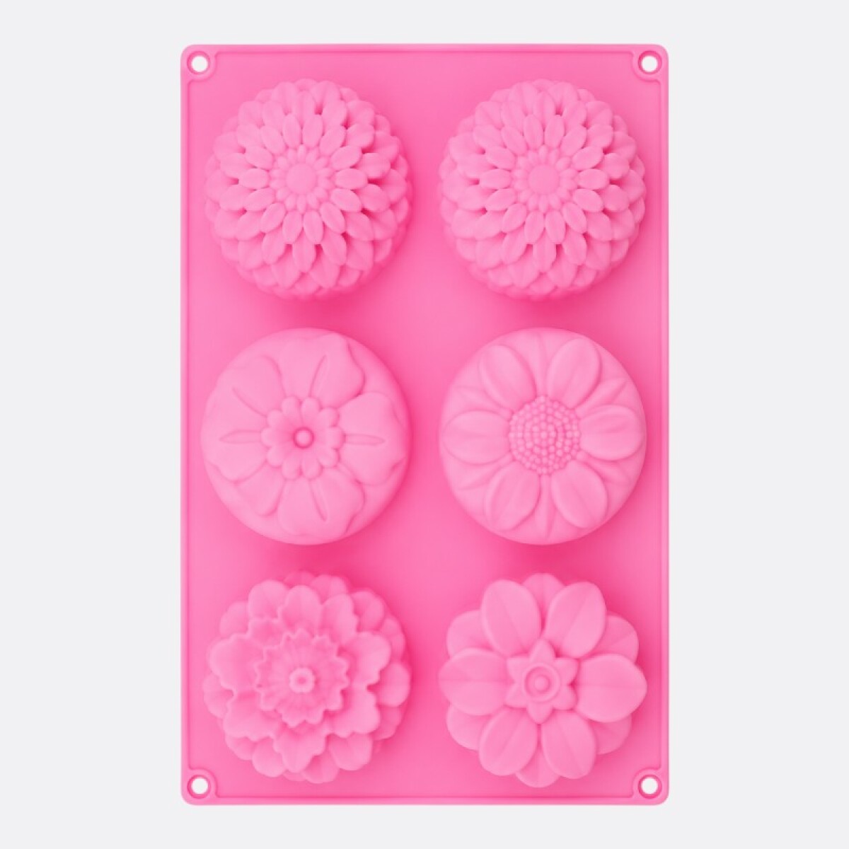 Molde Para Crear Velas Rosa - Modelo 1 