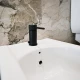Griferia Bidet Con Transferencia En Negro Mate - Serie Fasano 000