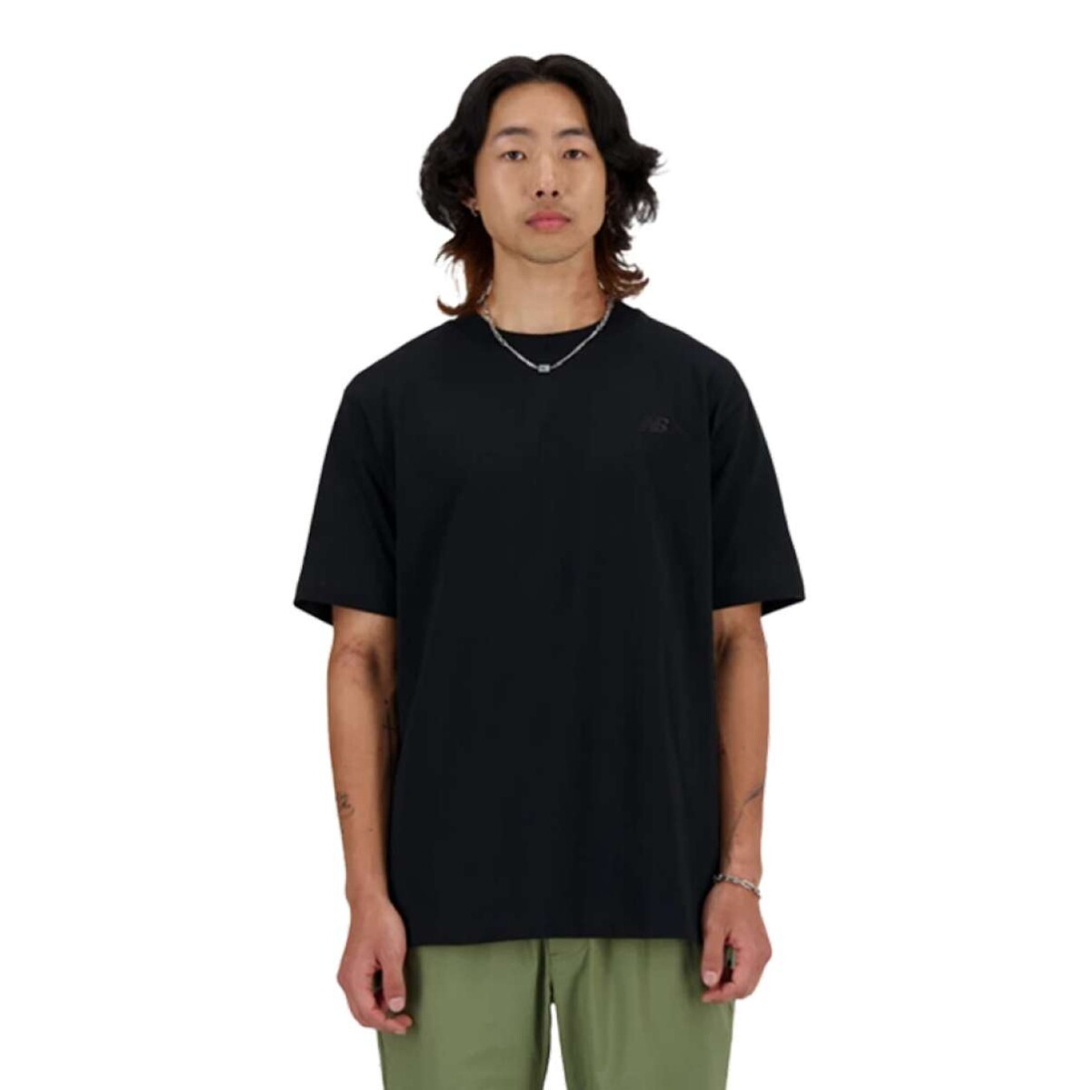 Remera New Balance Athletics - Negro 