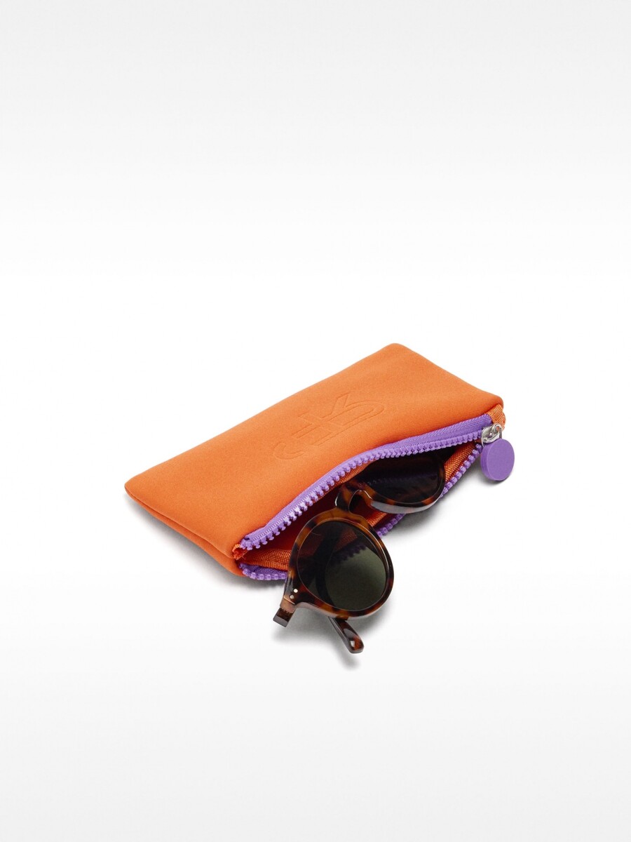 Gafas De Sol Redondas Carey marron