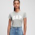 V-GAP SS CLSC TEE B10 GREY HEATHER