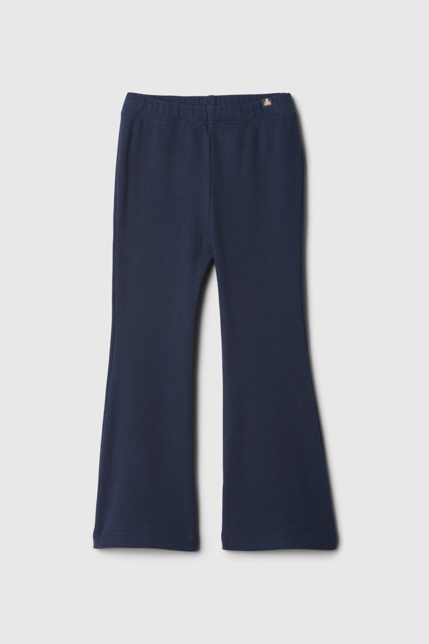Calza Rib Flare Toddler Niña Tapestry Navy