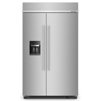 NEVERA EMPOTRABLE SIDE BY SIDE,KITCHEN-AID, 30PC, ILUMINACION LED 001