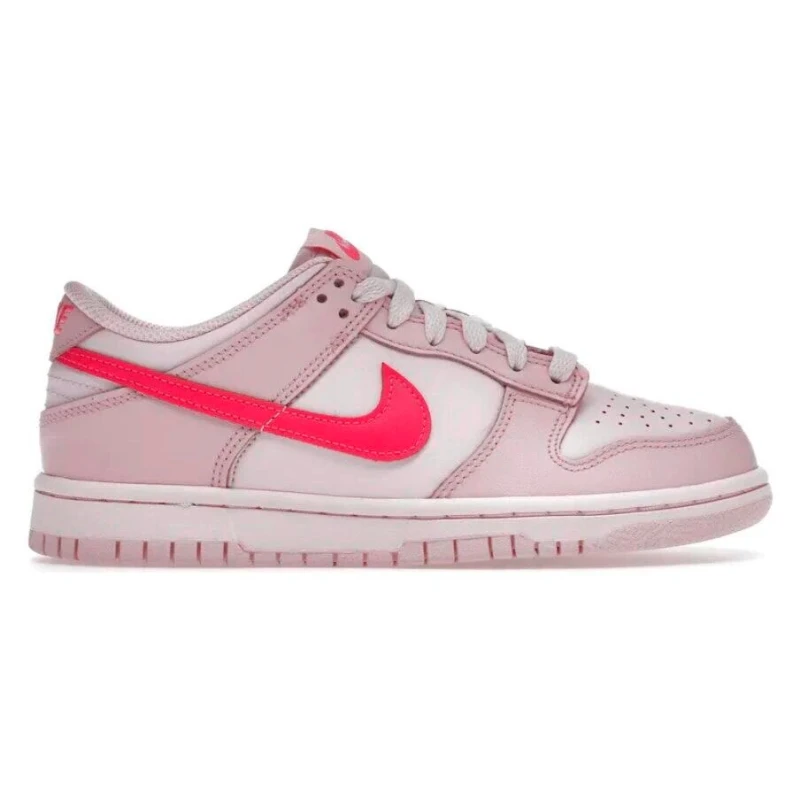 Championes Nike Dunk Bajo de Niños Rosado