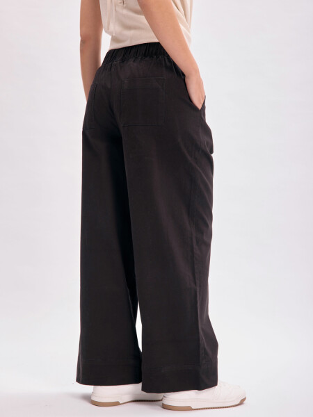Pantalón ancho Negro