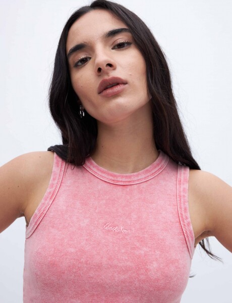 Musculosa Pia Coral