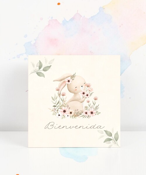 Tarjeta 10x10 baby shower DISEÑO 1