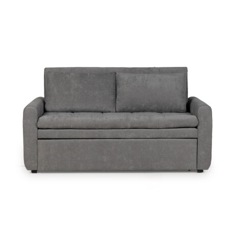Sofá Cama Saara - Tela Microfibra TC1011 (Grafito)