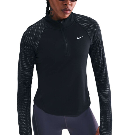 Campera Nike Tempo Dri Fit Flsh Hz de Mujer Negro