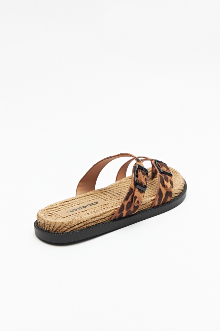 SANDALIA FOCUS TEX Animal Print