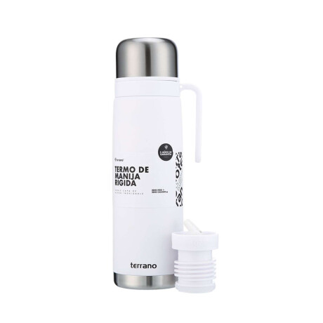 Termo 1Lt. Premium Manija Rigida Blanco