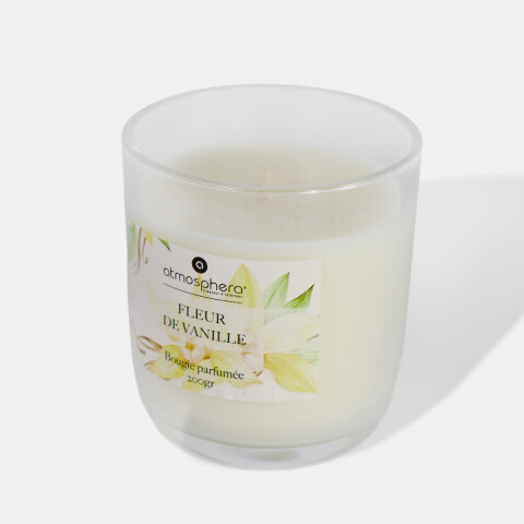 VELA AROMATICA EN POTE DE VIDRIO VAINILLA Unica