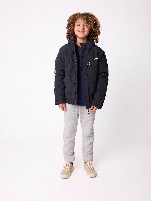 CAMPERA BANDUM TEEN RUSTY Negro