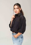CAMISA BRODERY Negro