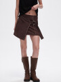 Falda Cameli Marron