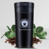 Vaso Térmico 380ml C/ Tapa Abre Facil Cafe Te Agua Y+ Variante Color Negro