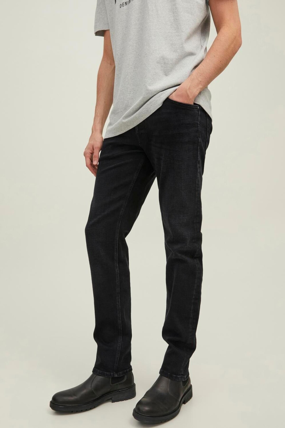 Jeans Comfort Fit "mike" Black Denim