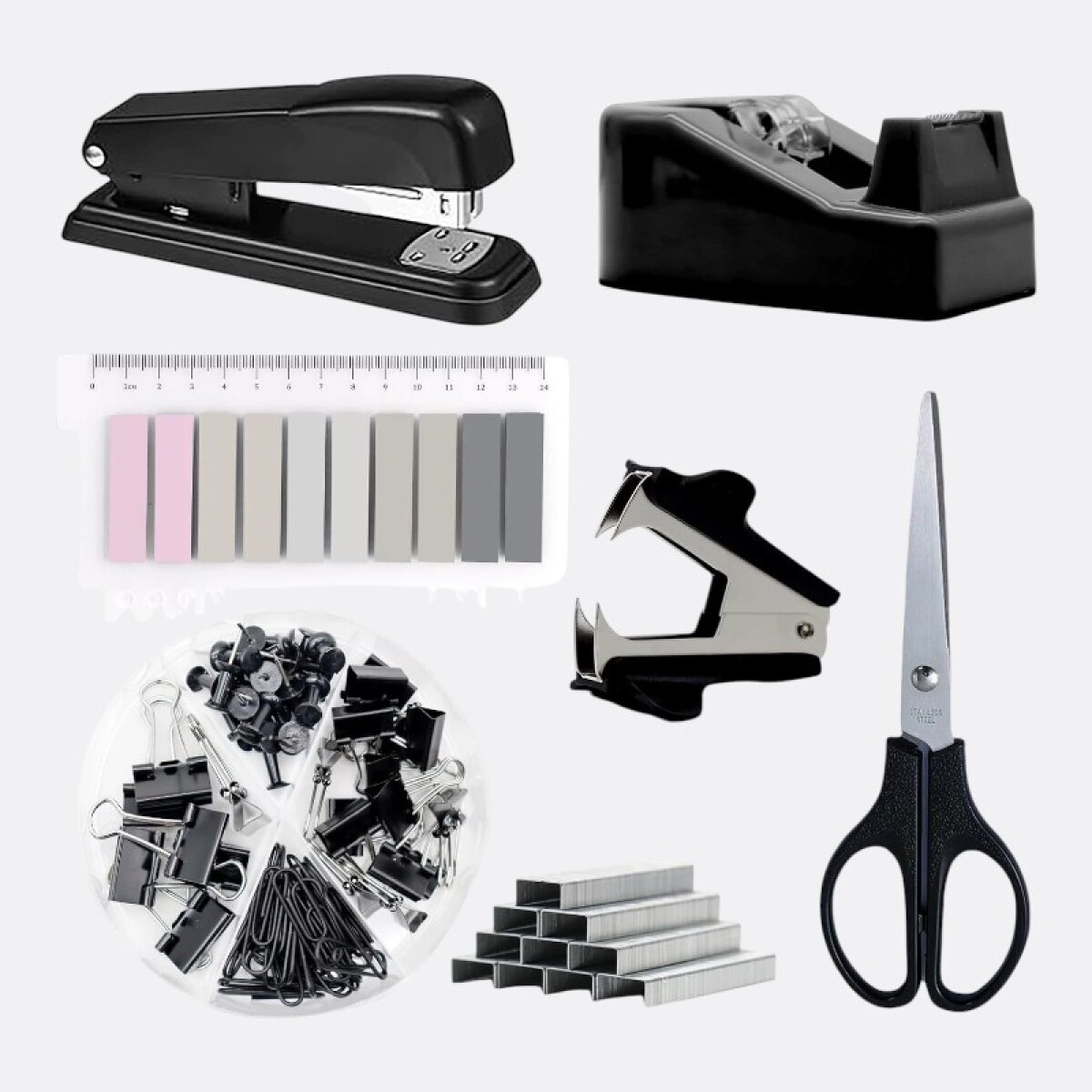 Kit Para Escritorio Completo - Negro 