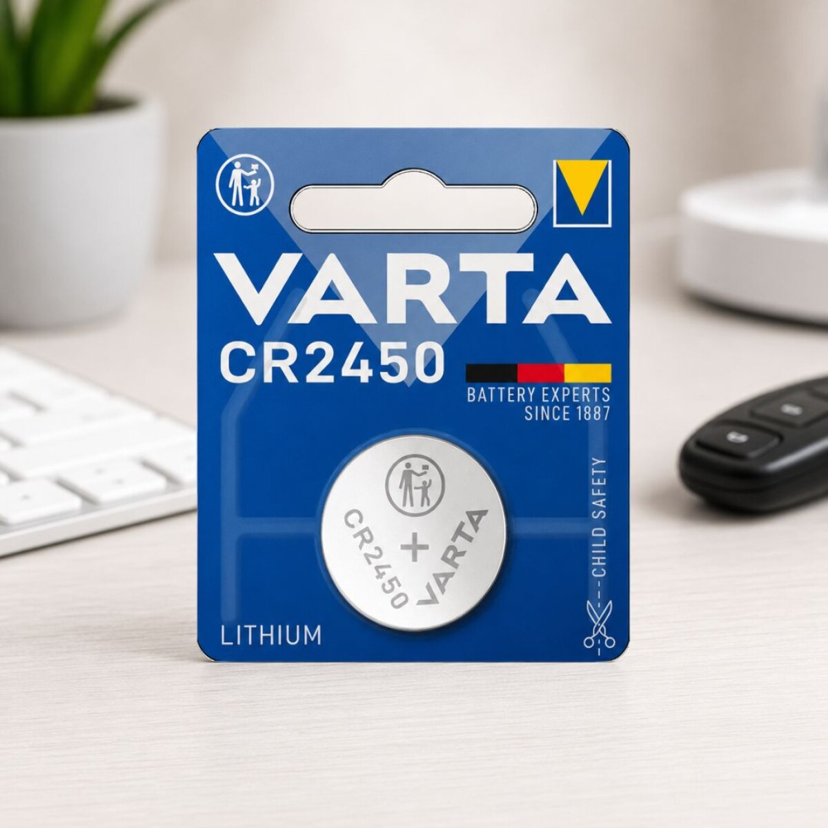 PILA DE LITIO VARTA CR2450 