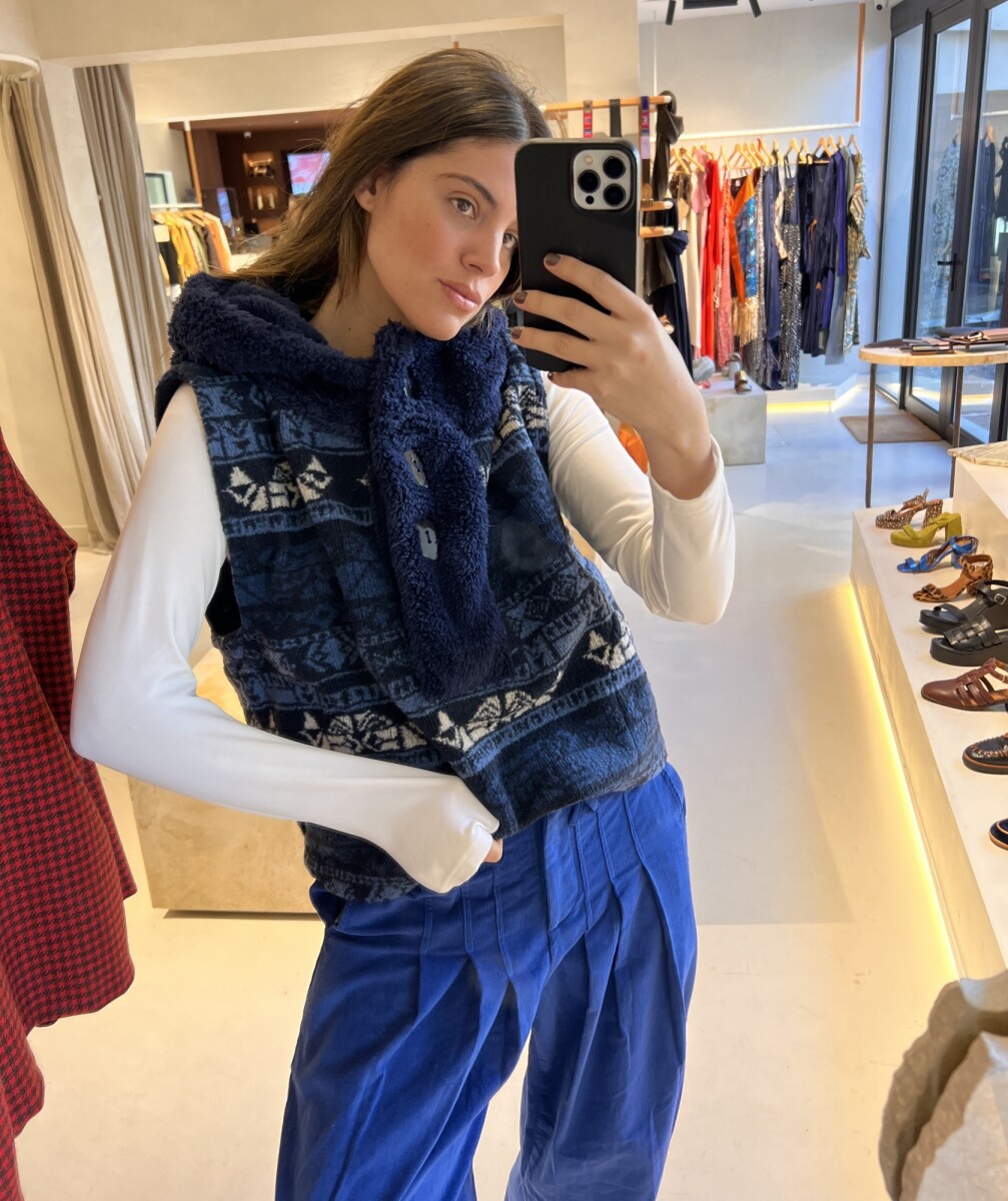 Crazy Vest - Base Azul 