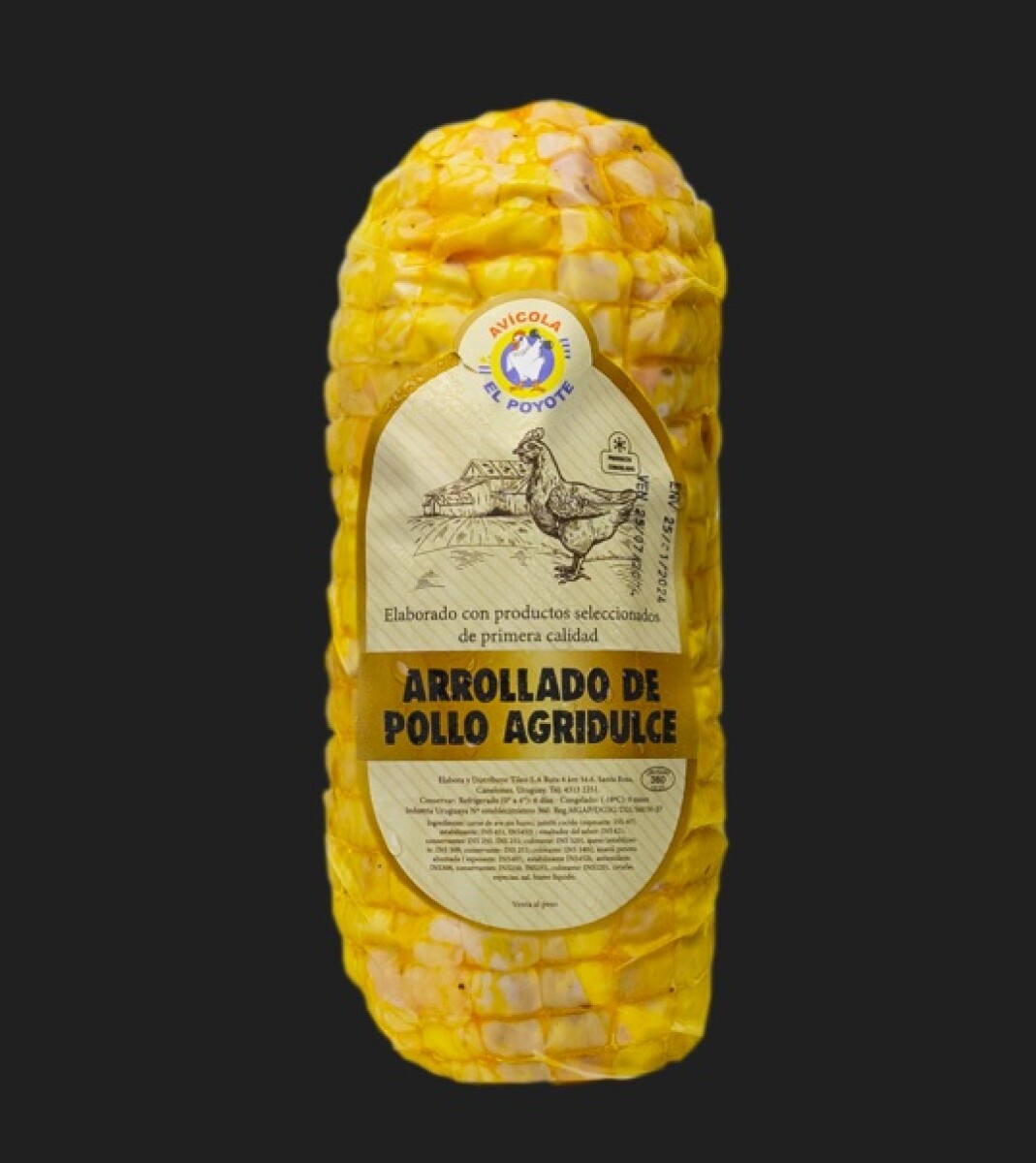 ARROLLADO DE POLLO AGRIDULCE APROX 1KG 