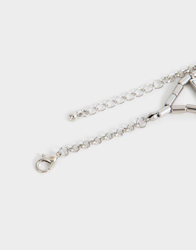 Pulseras Flexibles Metal Pulsera Flexible De Metal - Plateado