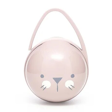 Portachupetes x4 Estuche con Asa Para Colgar Suavinex Hygge Rosa