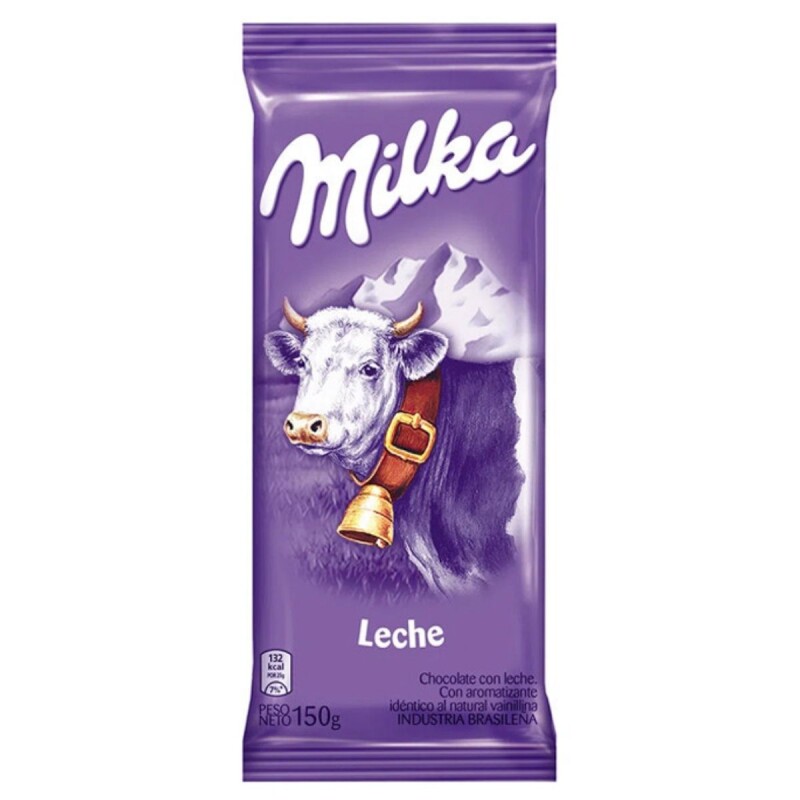 Tableta De Chocolate Milka Con Leche 155 GR Tableta De Chocolate Milka Con Leche 155 GR
