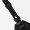 Mini bag Aura en cuero graneado Negro