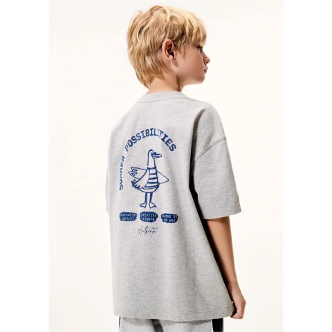 CAMISETA MM MASC AMARELO MEDIO