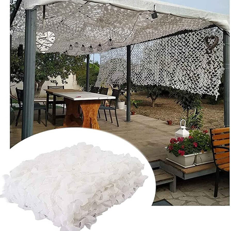 Malla sombra decorativa 3 x 4 Blanca