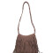 Cartera Fleco Marron