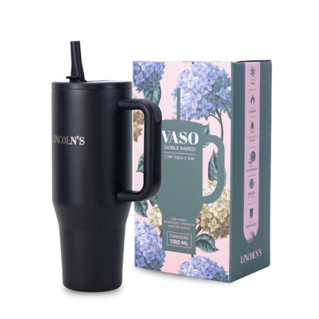 Vaso Termico Drinks Negro