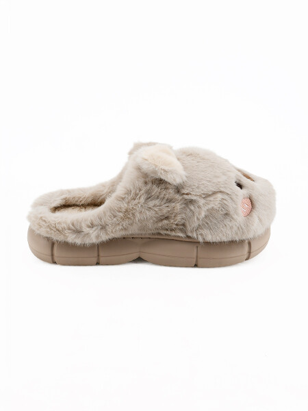 PANTUFLA BEIGE