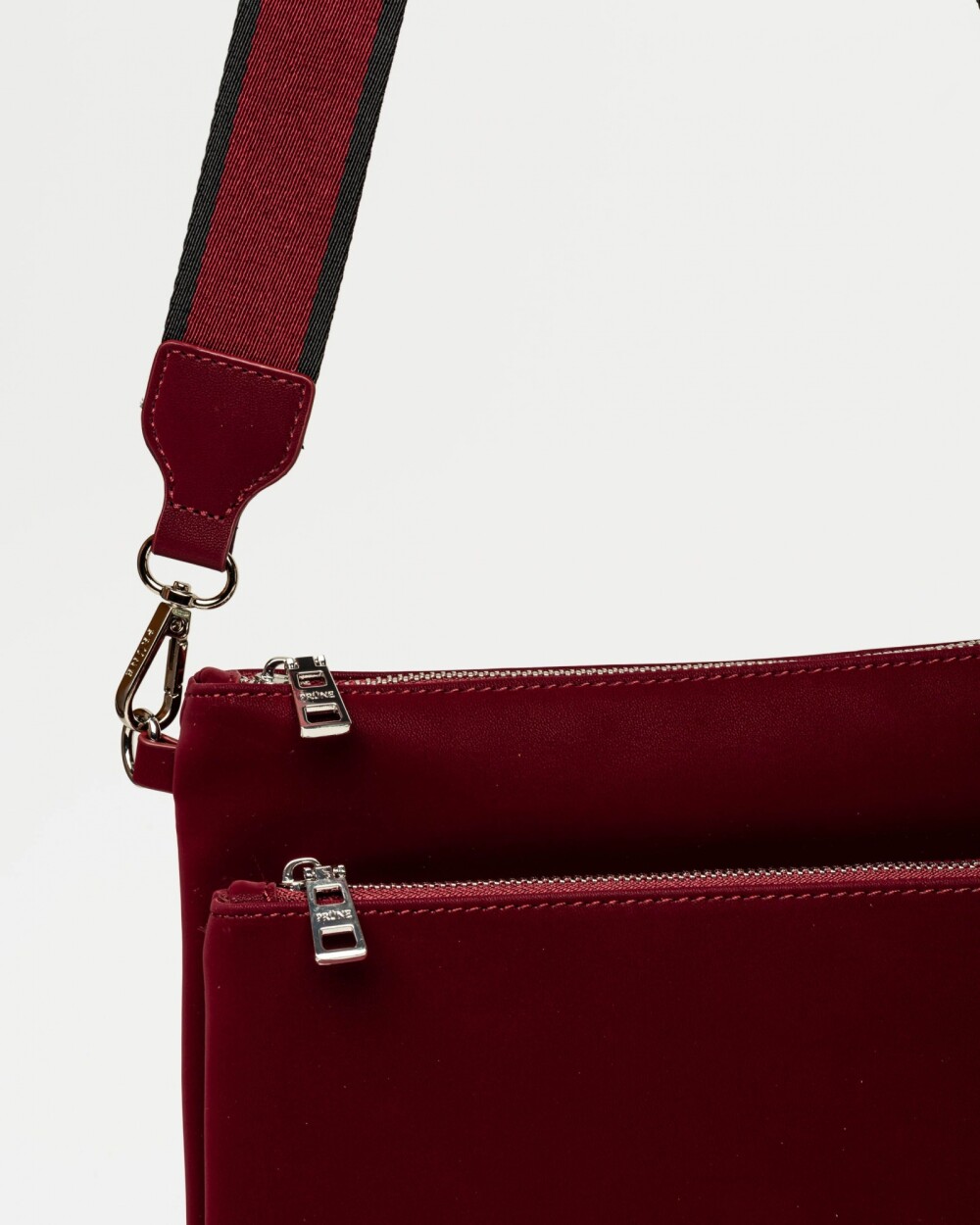 Bandolera Lily en gomato Bordeaux