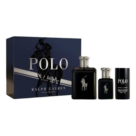 Ralph Lauren Coffret Polo Black EDT 125 ml + 40 ml + Deo 75 ml Ralph Lauren Coffret Polo Black EDT 125 ml + 40 ml + Deo 75 ml