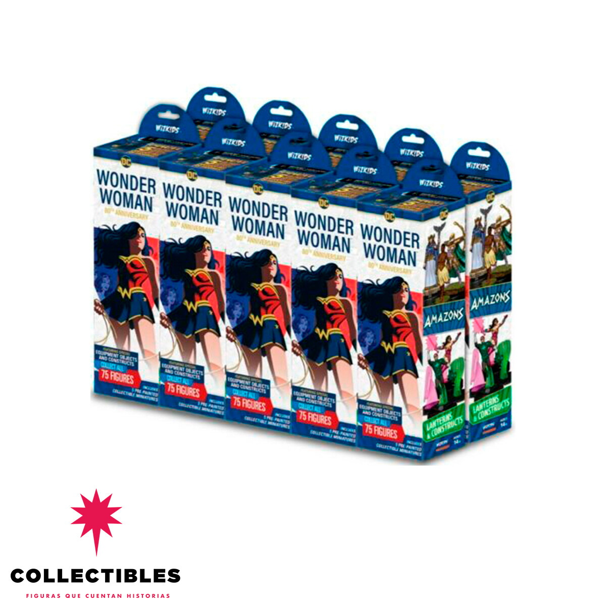 HeroClix! DC Comics Wonder Woman 80th Anniversary Booster brick 