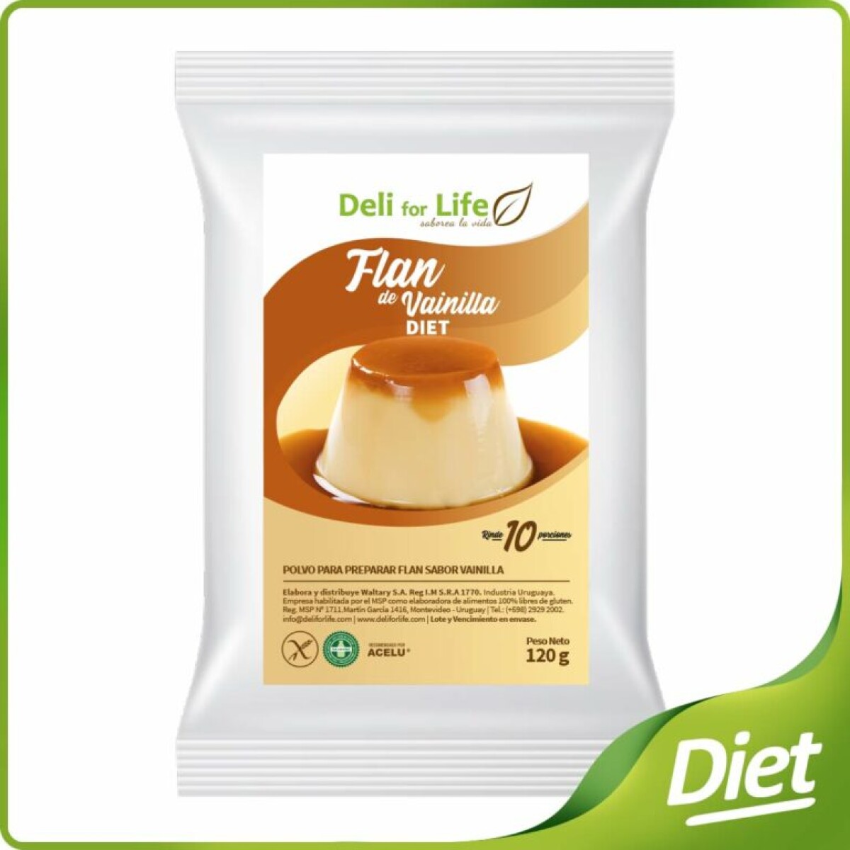 Flan Vainilla Diet 20g 