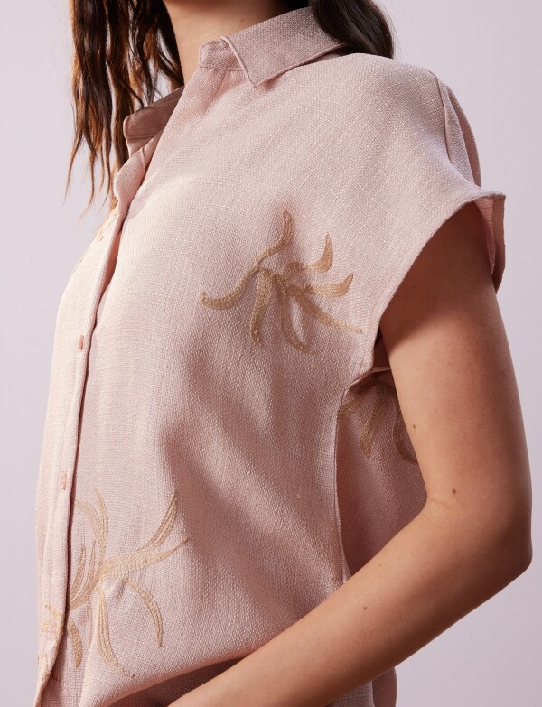 Camisa M/c Printed ROSA