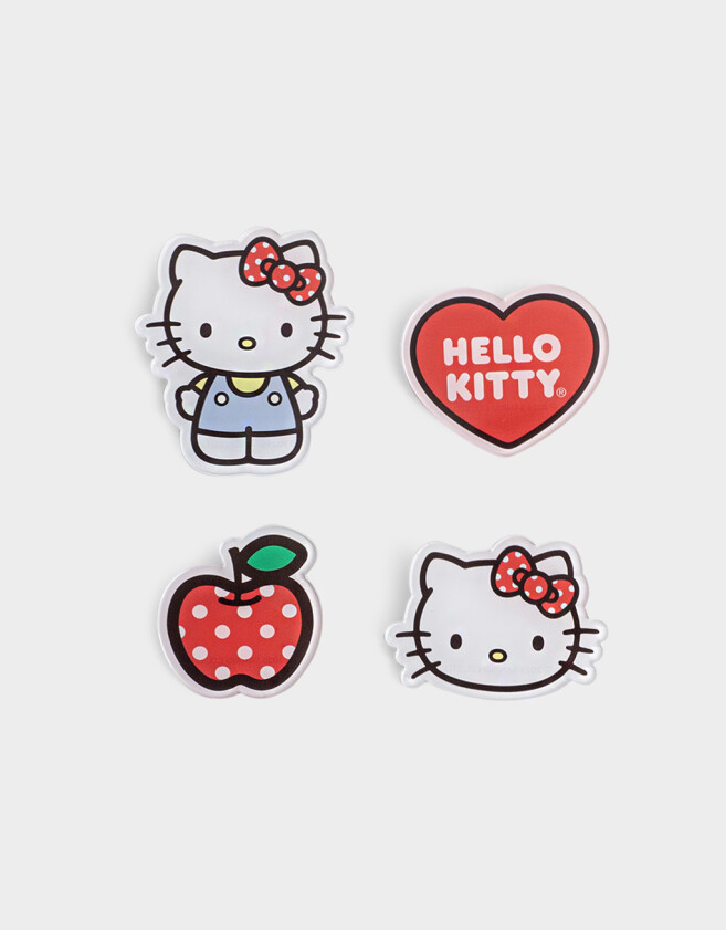 Pin Set De Pines "hello Kitty" - Combinacion Multicolor