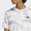 Remera Adidas Train Essentials Camo Blanco